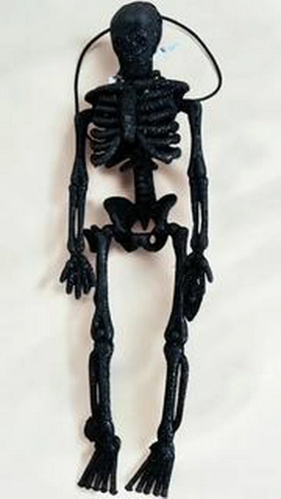 karnevalový doplněk plastový KOSTLIVEC halloween