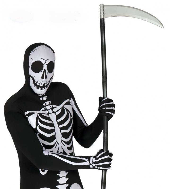karnevalový doplněk Kosa skládací 100 cm