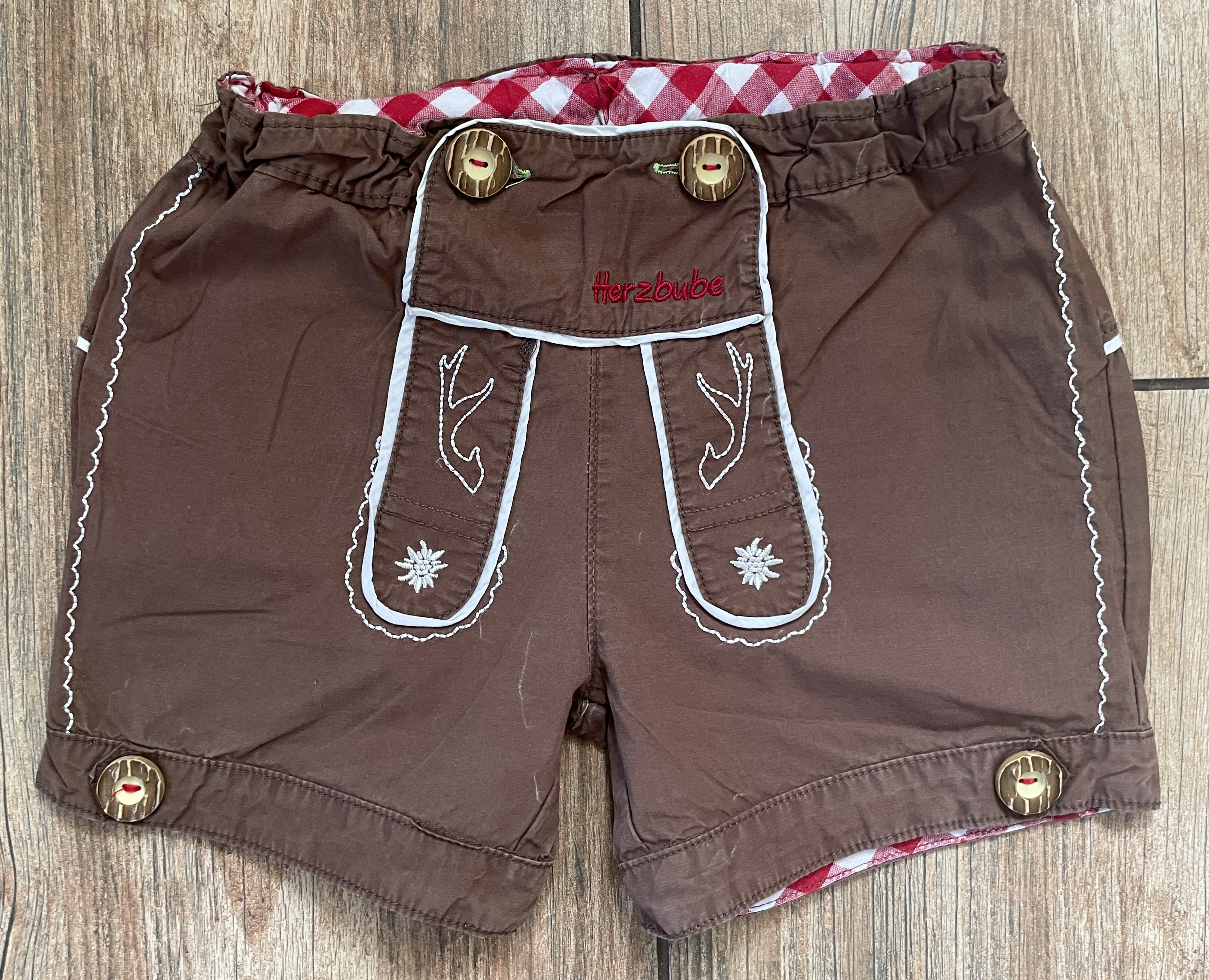chlapecké DIRNDL kraťasy