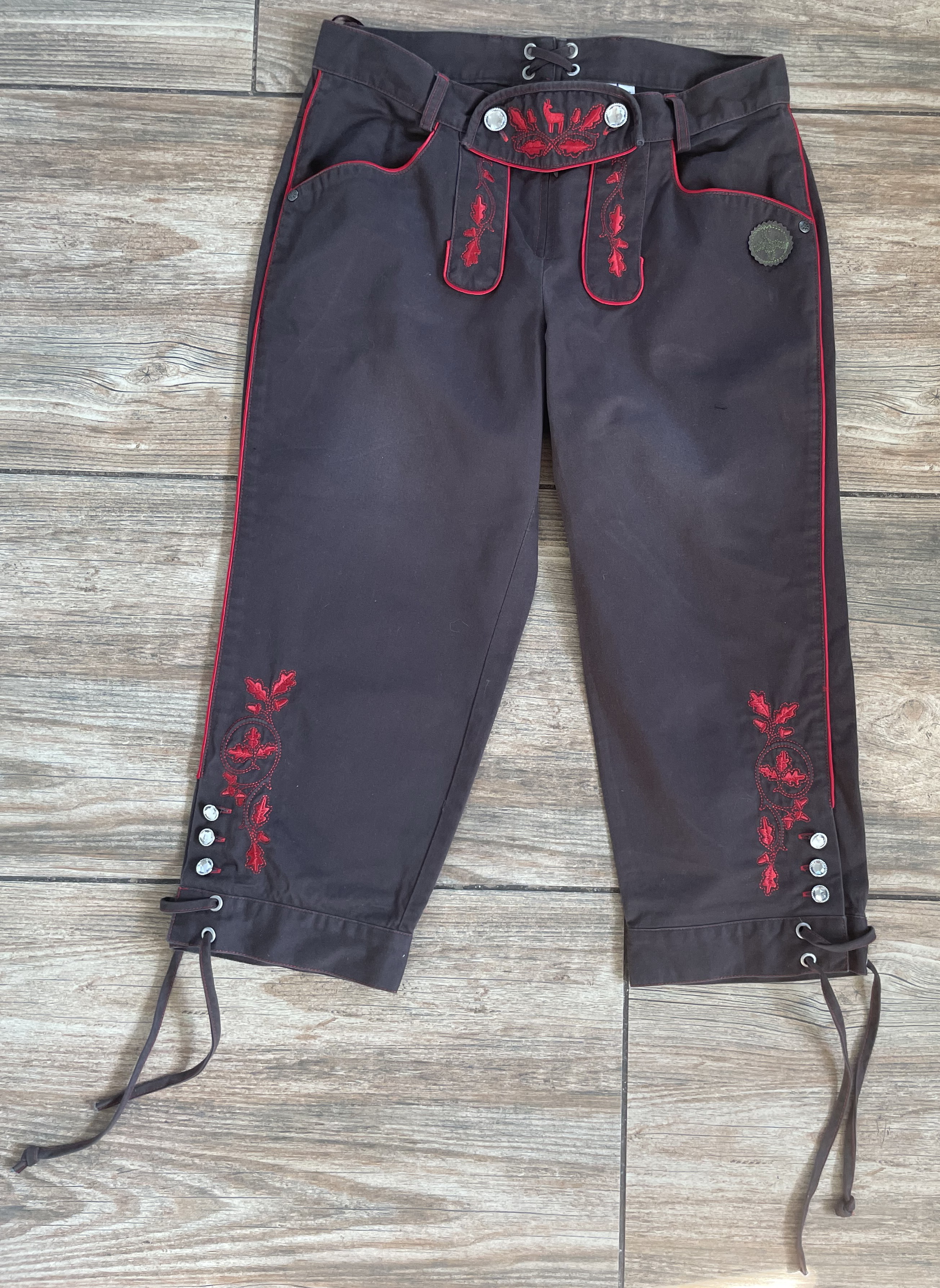 dámské DIRNDL 3/4 kalhoty, kratasy 