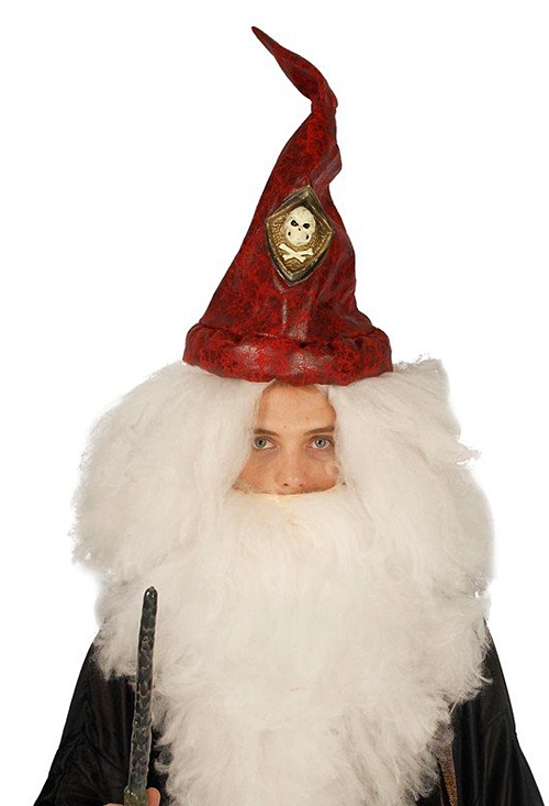 Černý kouzelnický klobouk