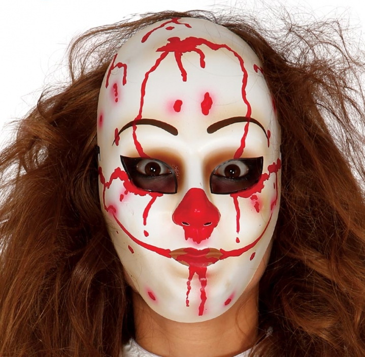 Maska klaun - halloween