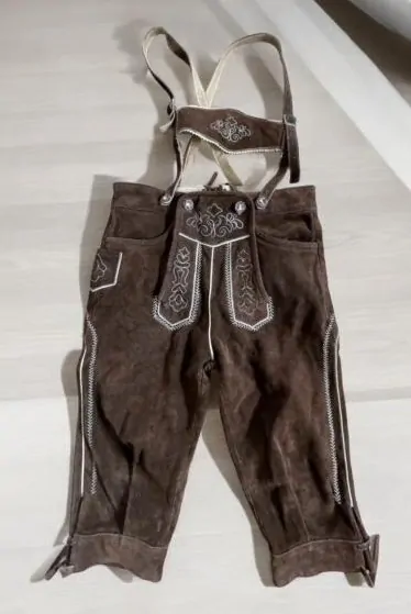 chlapecké DIRNDL kraťasy prostý hoch vel. 134