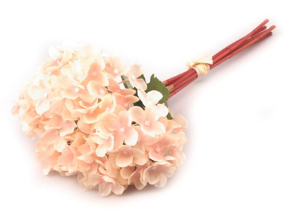 Dekorace květy hortenzie 33 cm