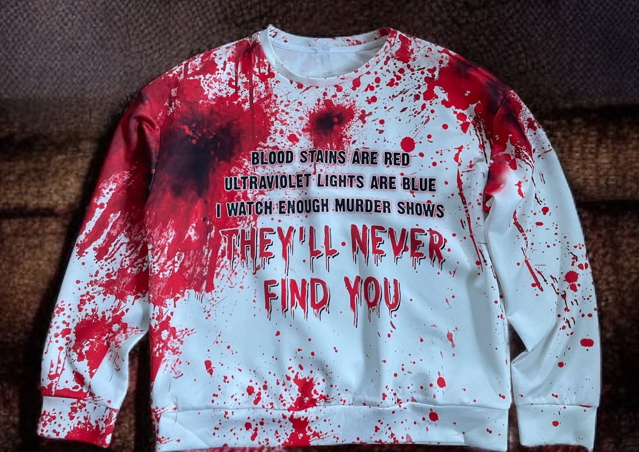 karnevalový kostým mikina HALOOWEEN vel. XL