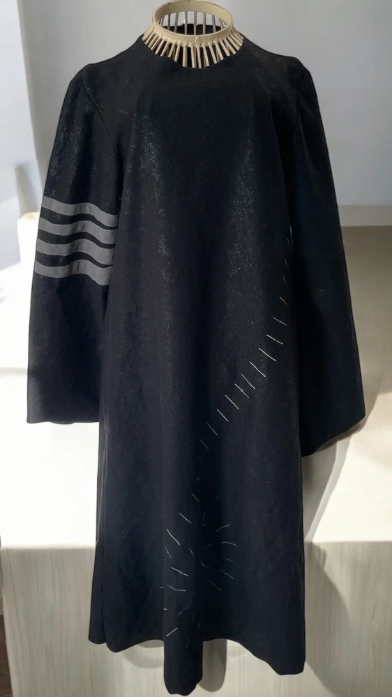 karnevalový kostým šaty, hábit ČARODĚJNICKÝ vel.38 