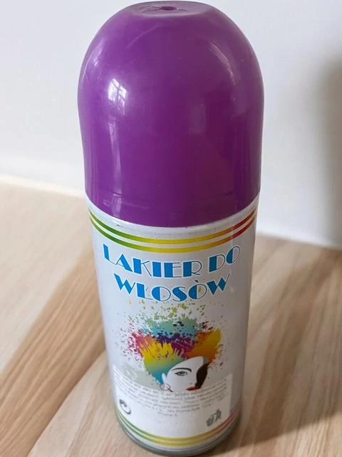  FIALOVÁ barva na vlasy ve spreji