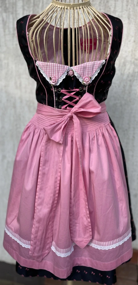 Dámské dirndl šaty v selském stylu vel. XS