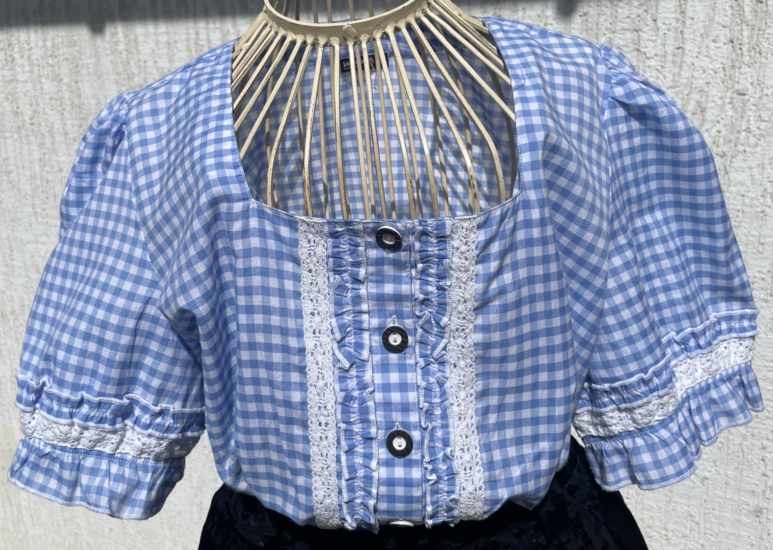 Dámská halenka v selském, dobovém, country, western stylu vel. 48