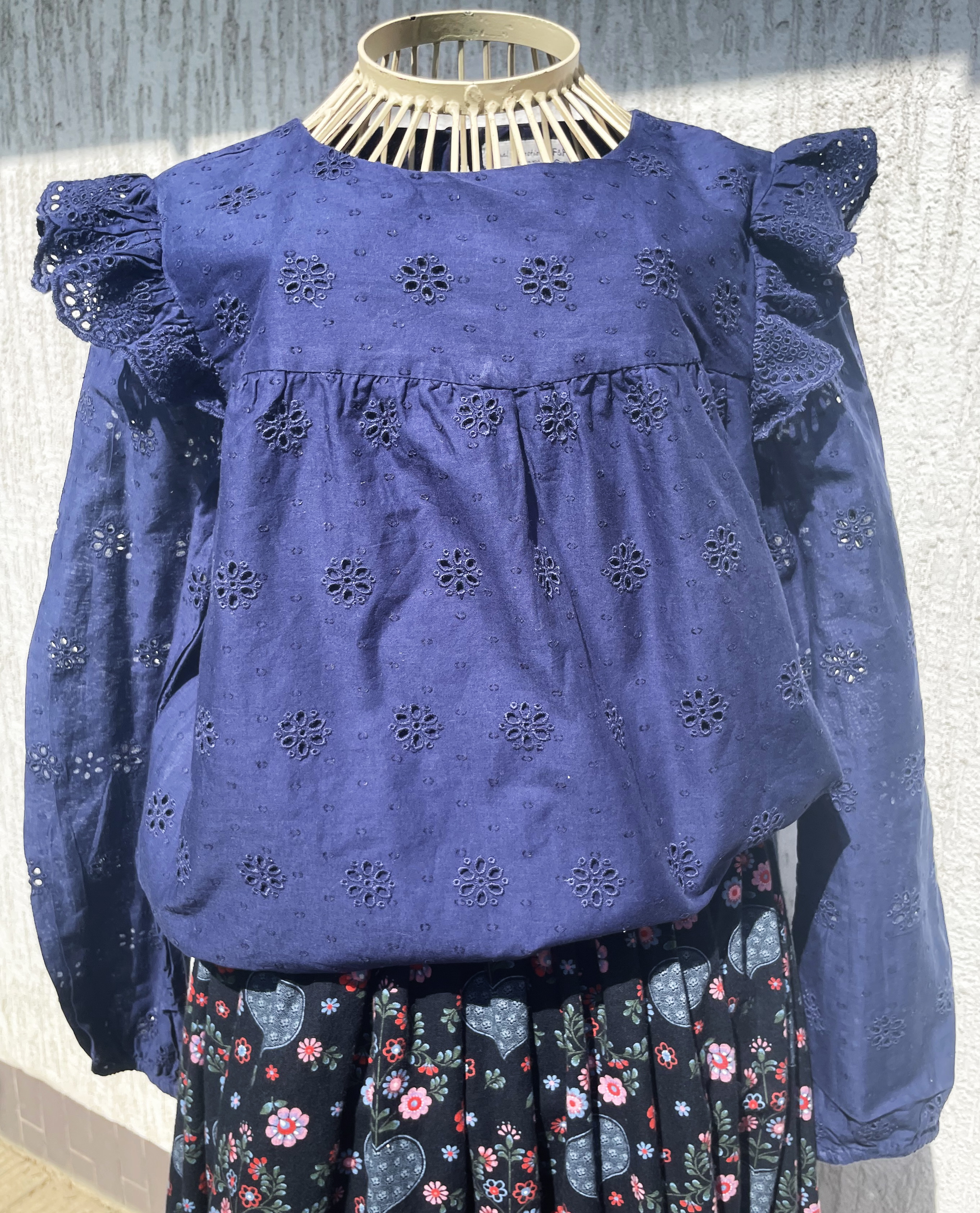 Dámská halenka v selském stylu vel. 34/ XS