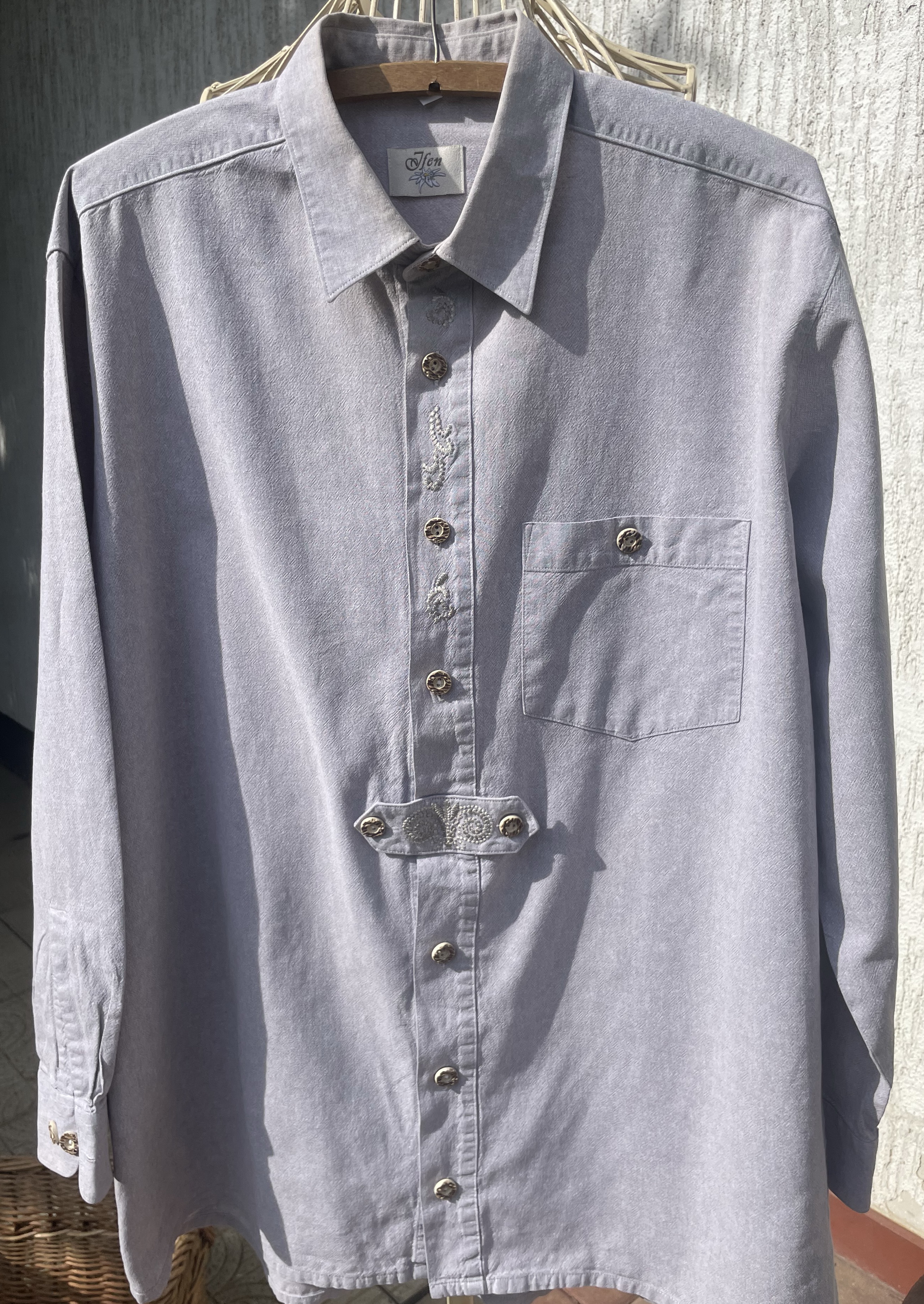 Pánská košile v selském stylu vel. XL/XXL