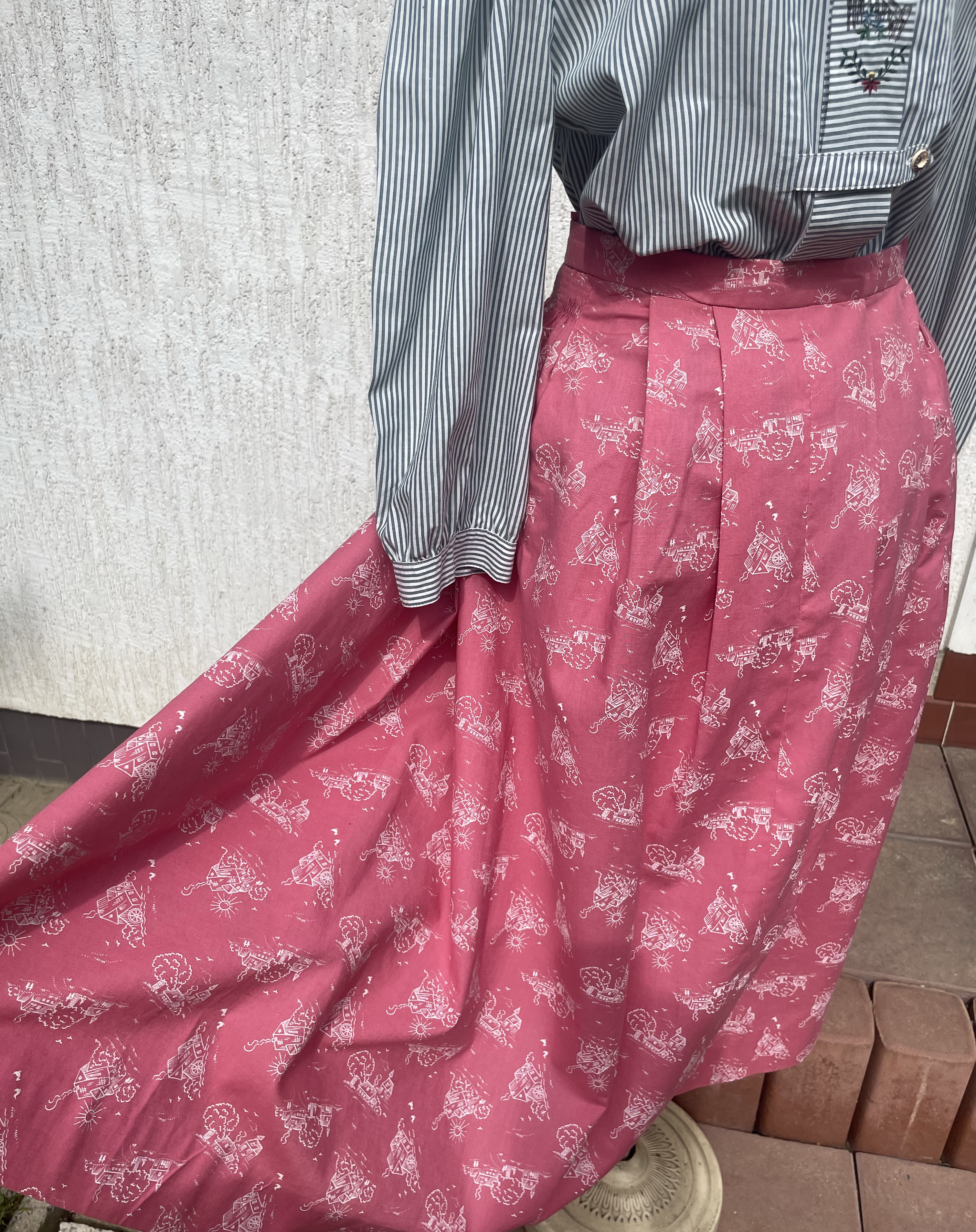 Dámská sukně selském vintage stylu vel. 40/42