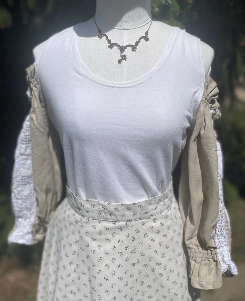 Dámská halenka / body v selském, country, western stylu vel. 38