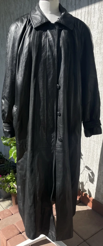 Dámský kožený kabát real retro vel. 40/42