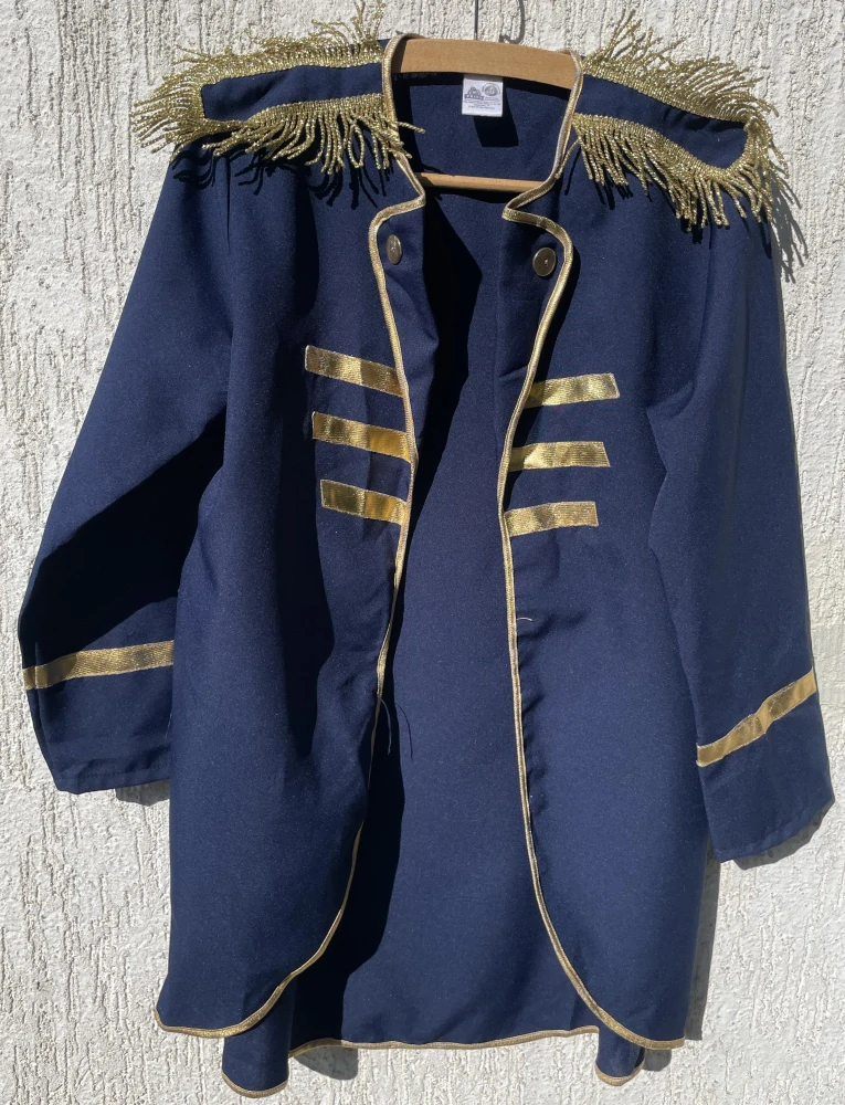 Karnevalový kostým Kapitán, důstojník vel. 164