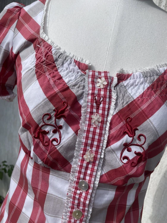 Dámská halenka v country, selském stylu vel. XS/34
