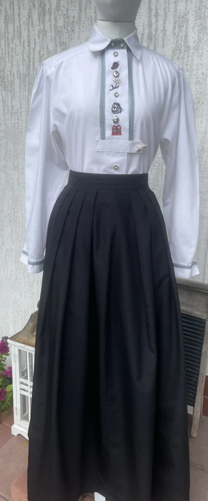 Dámská dlouhá sukně selský, dobový styl vel. XS
