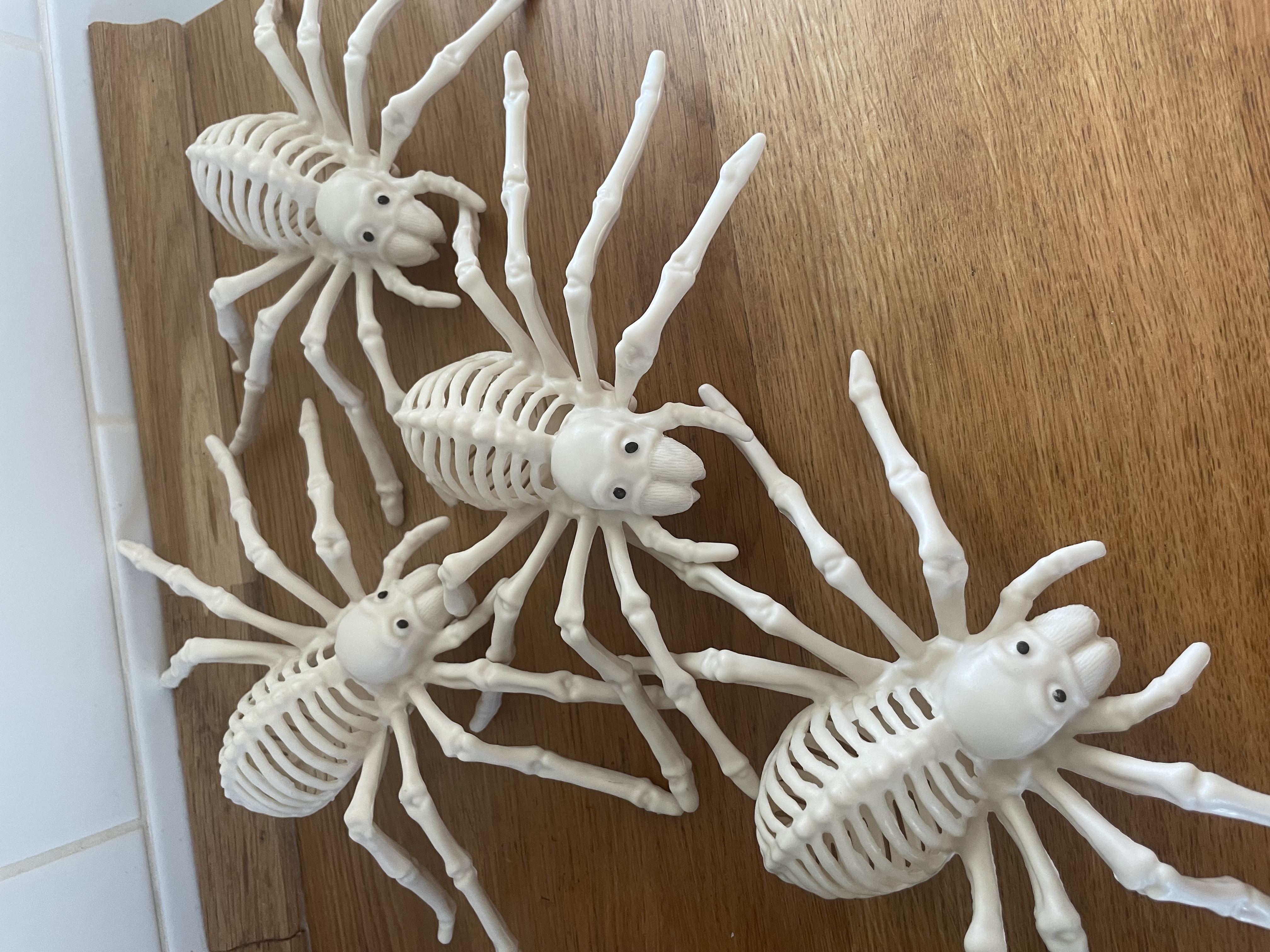 halloween doplněk SKELET pavouka24cm