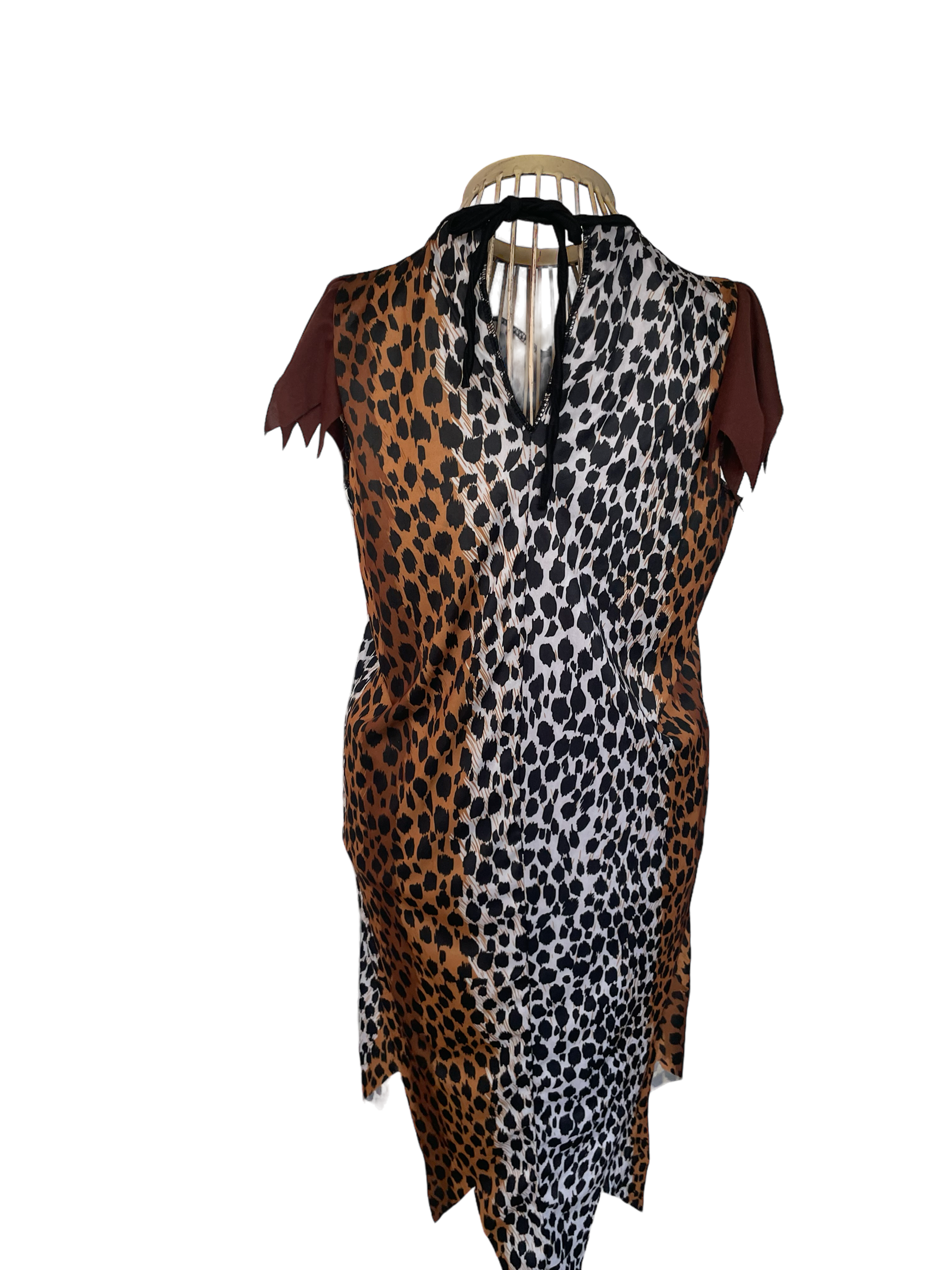 karnevalový kostým šaty LEOPARDÍ, PRAŽENA vel. 36