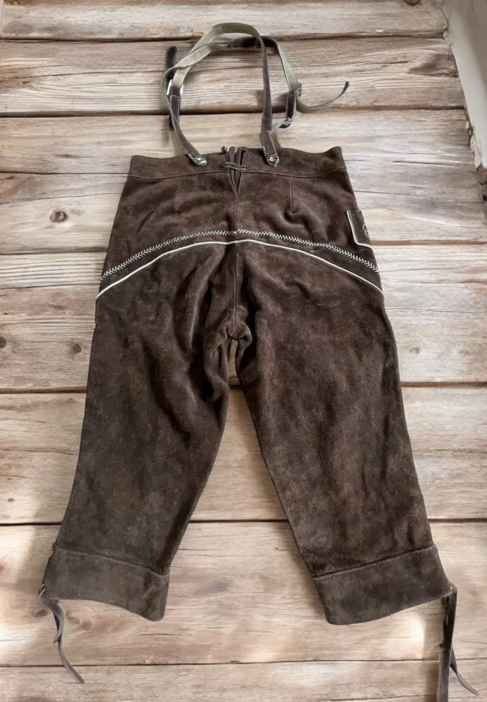 chlapecké DIRNDL kraťasy prostý hoch vel. 134