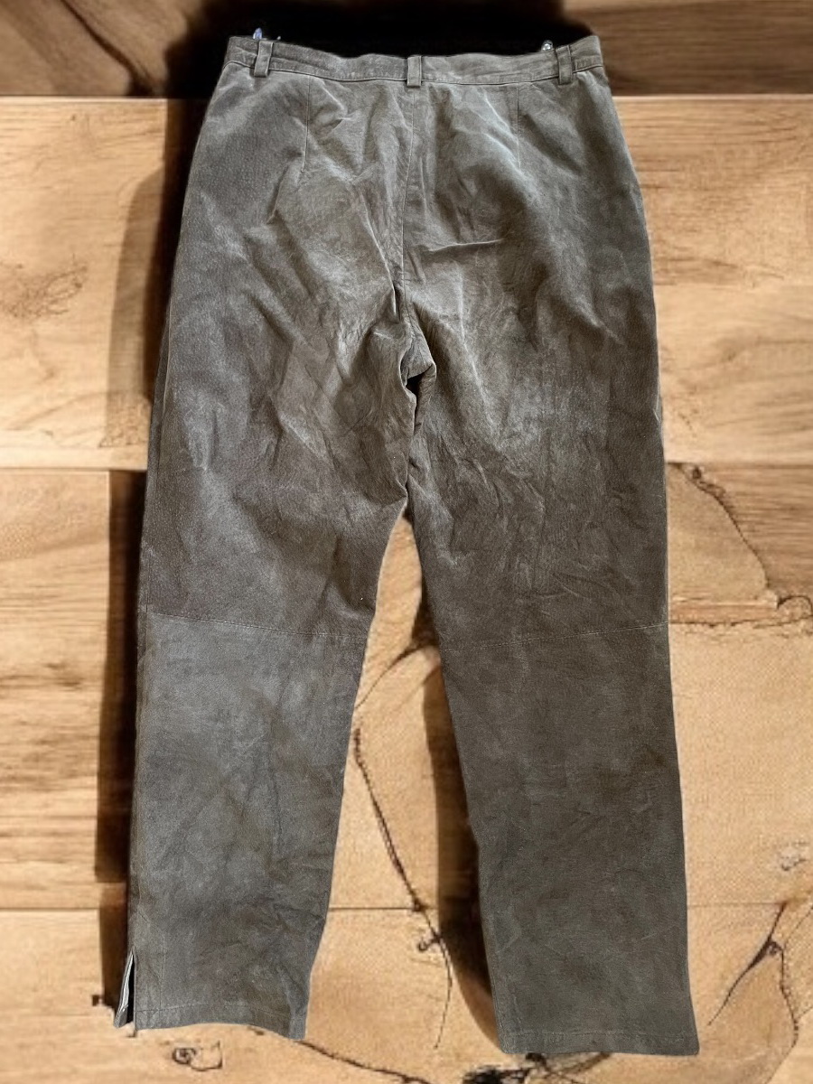 dámské kožené kalhoty country, selský, dobový styl. vel. 40