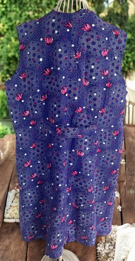 dámský bavlněné šaty zástěra RETRO vel. XXL
