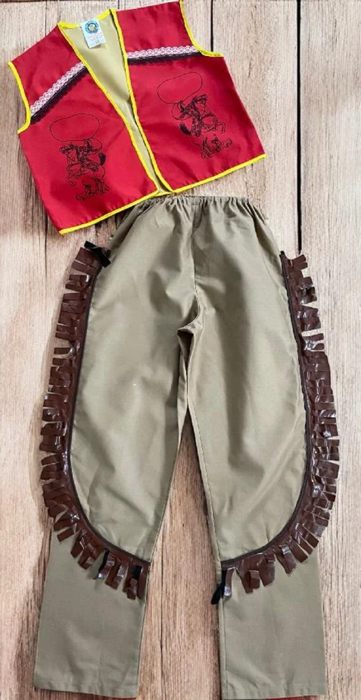 karnevalový kostým KOVBOJ vel. 140