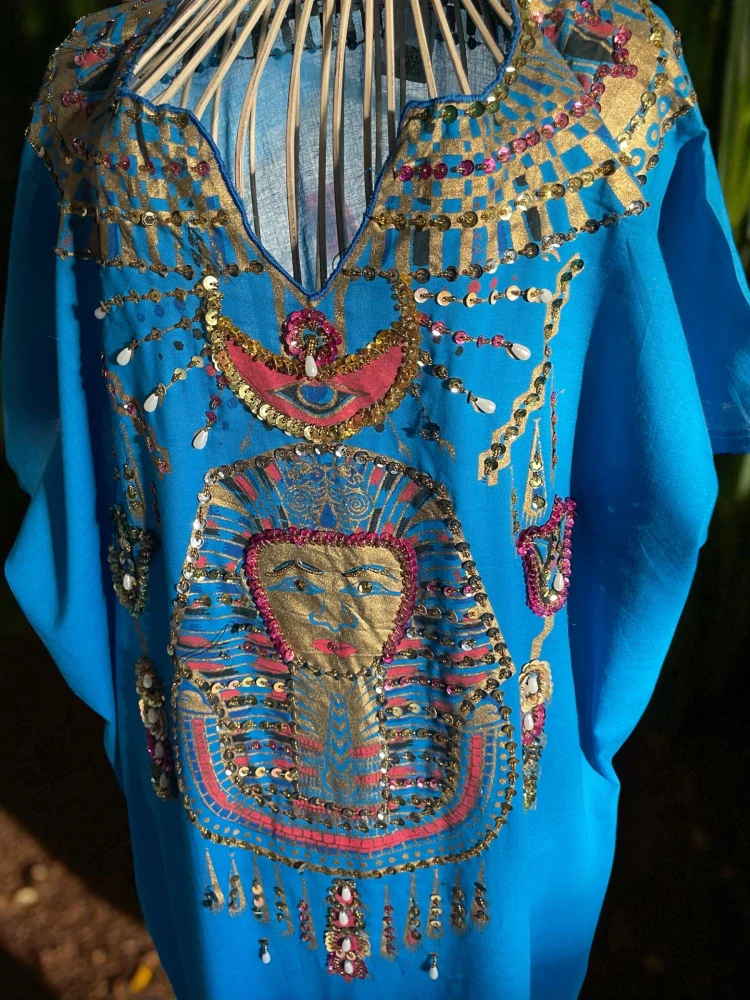 dámské šaty kaftan etno, hippies styl vel. 40/42