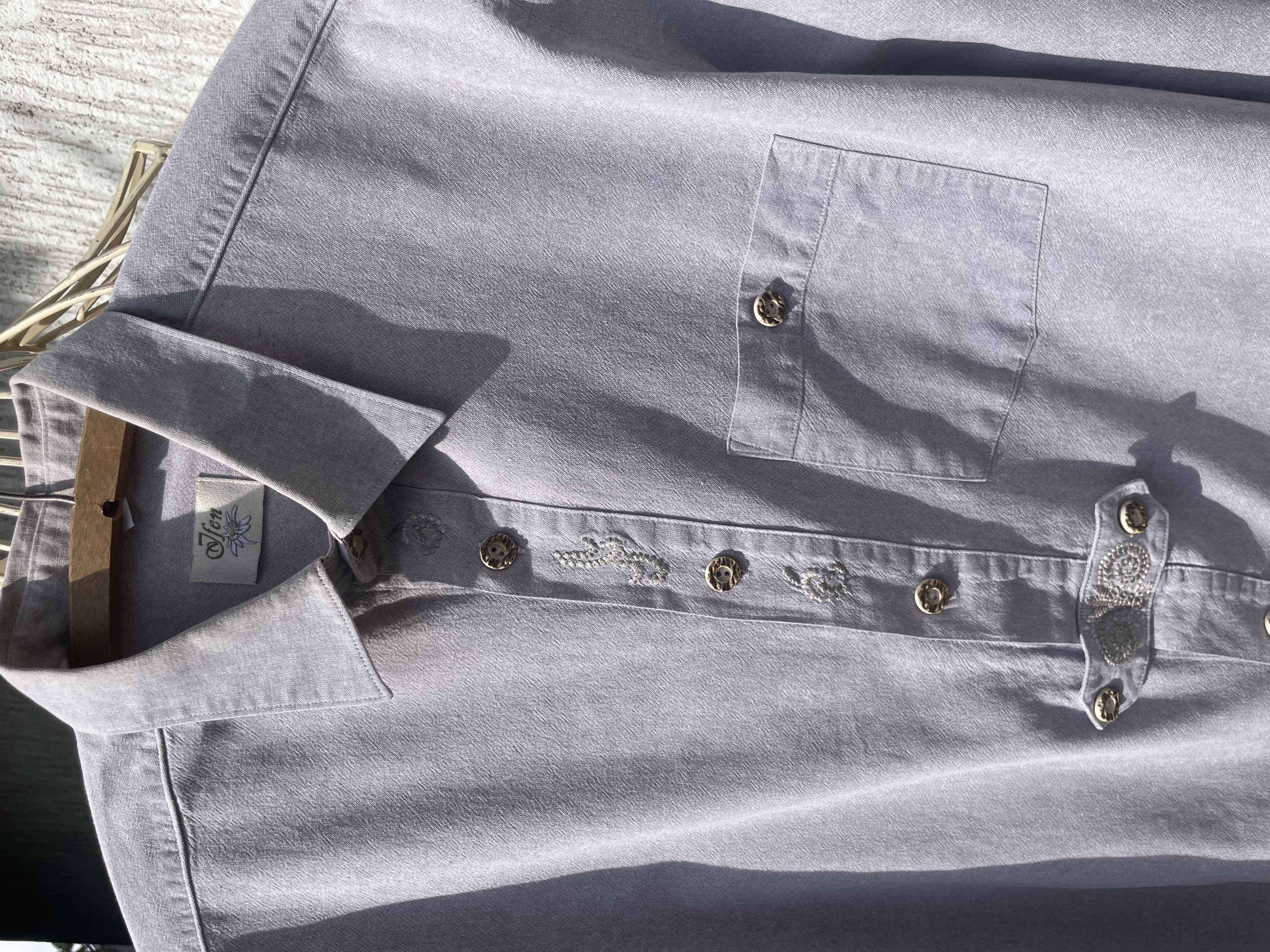 Pánská košile v selském stylu vel. XL/XXL