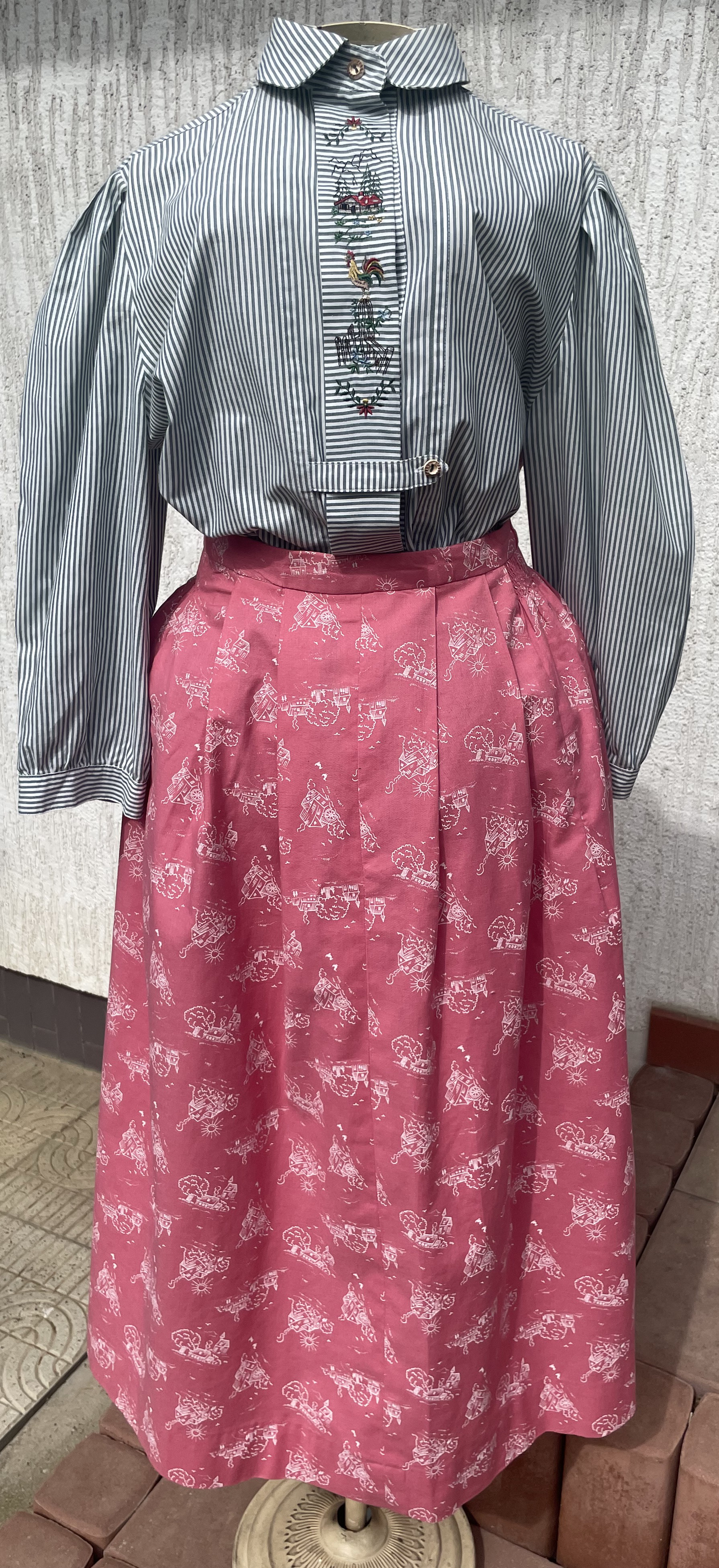 Dámská sukně selském vintage stylu vel. 40/42
