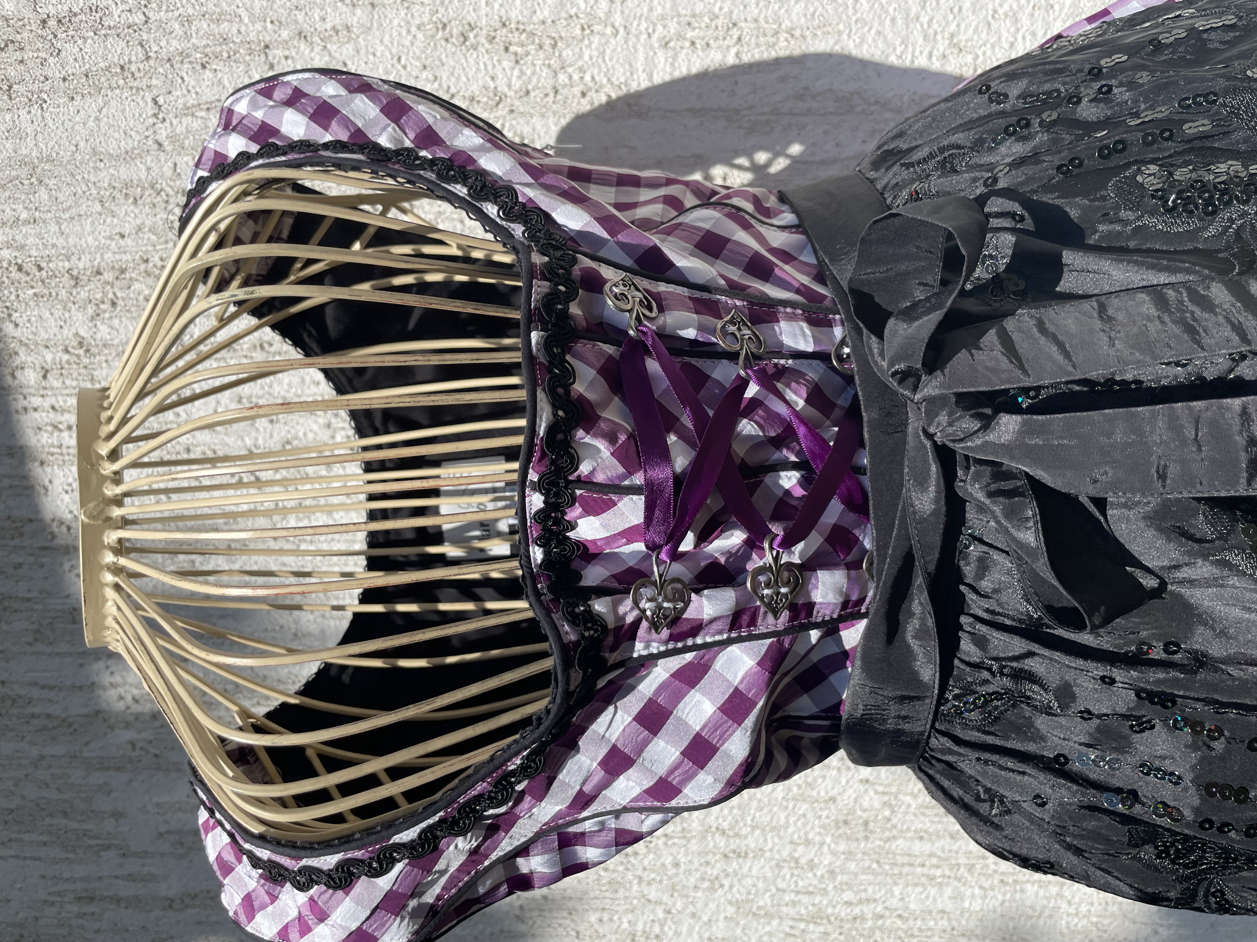 Dámské šaty dirndl selský styl vel. 40