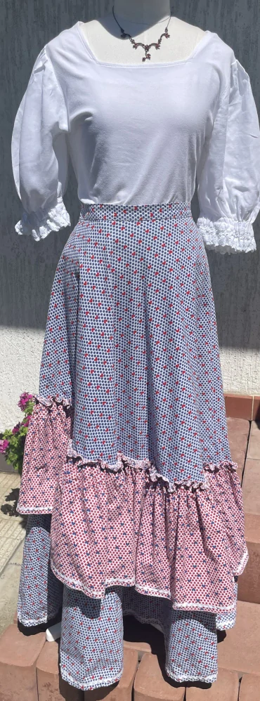 Dámská halenka v selském, country, dobovém stylu vel. 38