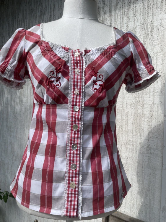Dámská halenka v country, selském stylu vel. XS/34