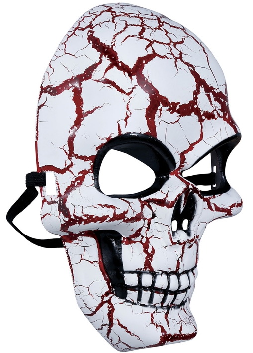 karnevalová maska kostra, kostlivec SKULL