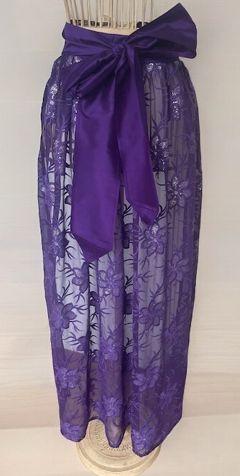 dámská zástěra elegantní 100% HEDVÁBÍ