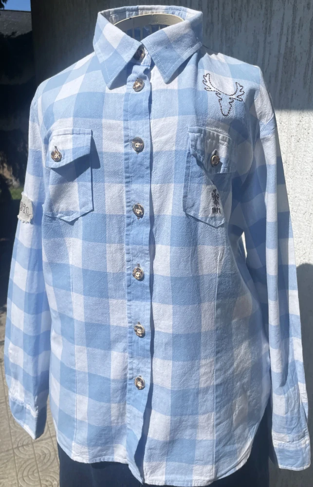 Dámská bavlněná košile country styl vel. 42