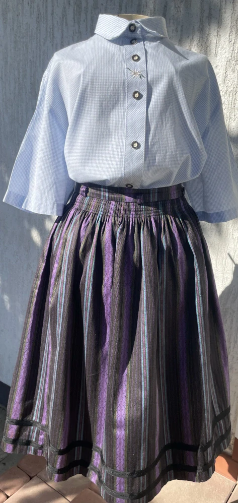 Dámská sukně v selském dirndl stylu vel. 38/40