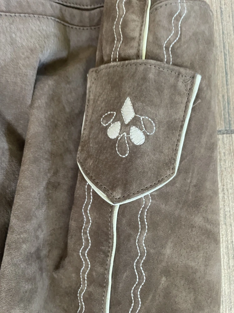 Pánské kožené dirndl kraťasy vel. S/M