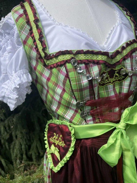 Dámské dirndl selské šaty vel. 38