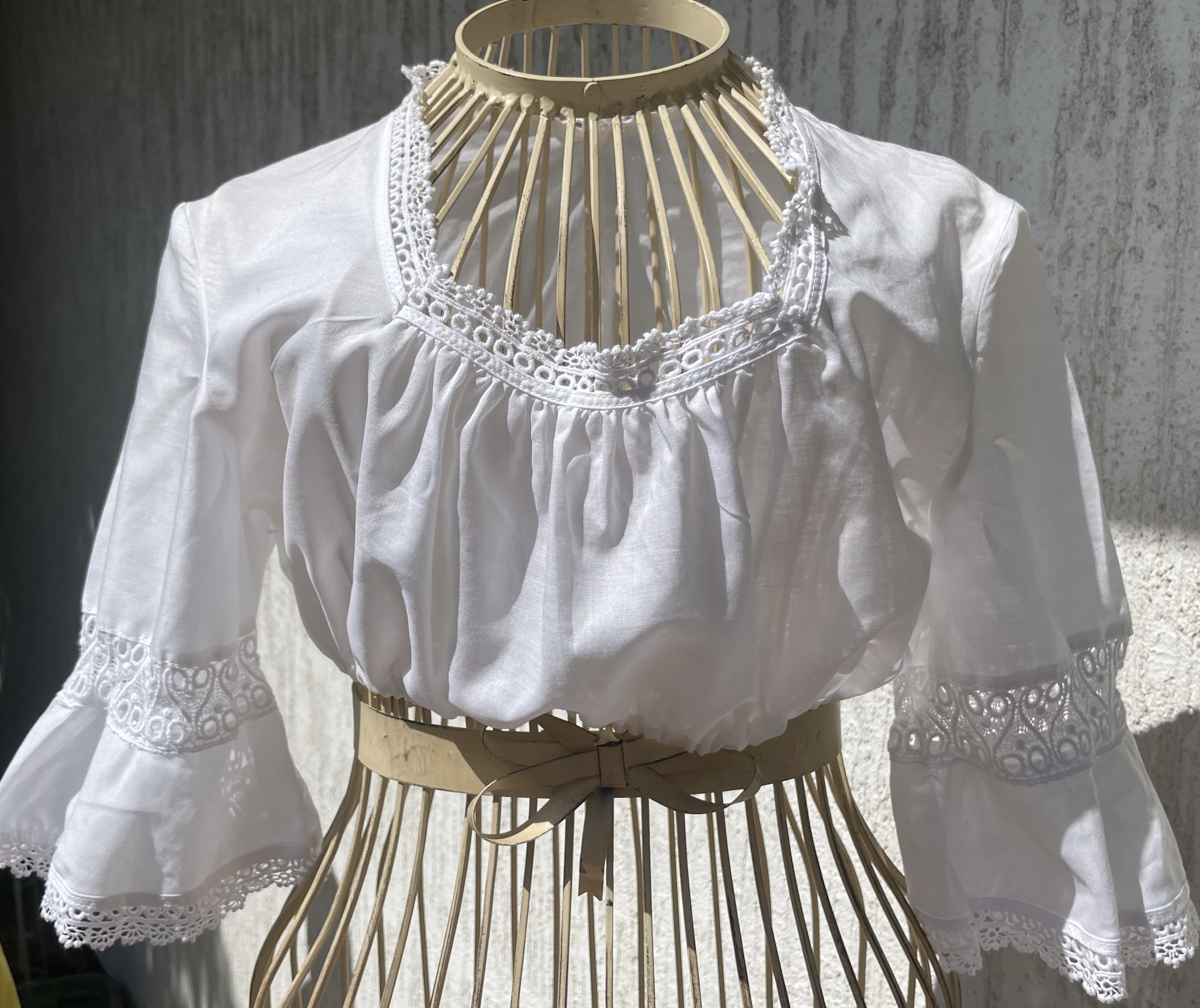Dámské dirndl šaty, selský styl vel. XS/S