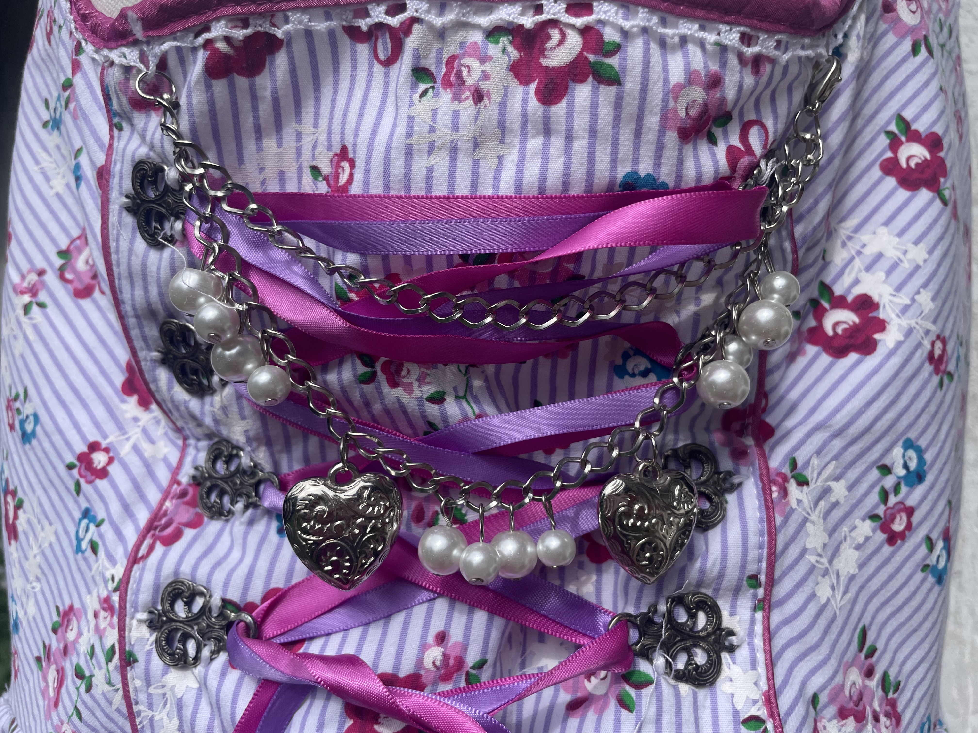 Dámské dirndl šaty selský styl vel. 42/44