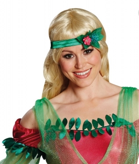 karnevalový doplněk Leaf fairy hair band - čelenka