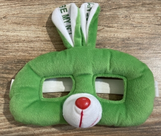 karnevalový doplněk škraboška velikonoční zajíček