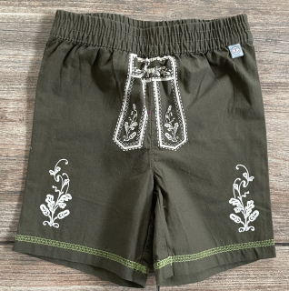 chlapecké selské, DIRNDL kraťasy 6-9 měs.