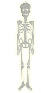 Fluoreskující kostra 75cm