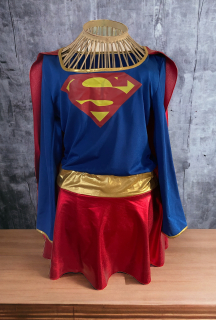 karnevalový kostým šaty SUPERMANKA vel. 36