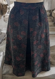 dámská sukně manžestrová  v dobovém stylu vel. 36/38