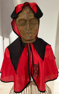 karnevalový kostým pláštík čertovský