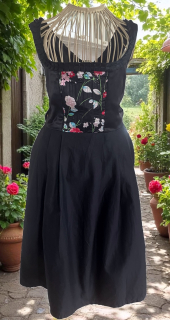 dámské šaty v DIRNDL, selském stylu vel. 36/38