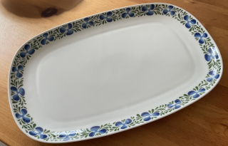 velký porcelánový talíř 